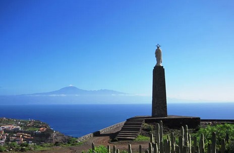 Vista desde el Cristo de La Gomera